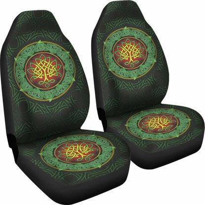 Celtic Car Seat Covers - Celtic Symbol Tree Of Life With Ornaments