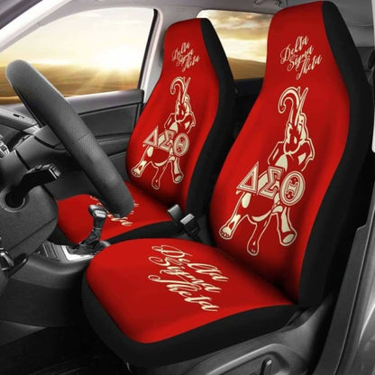 Delta Sigma Theta Car-Suv Seat Cover-Elephant-Red