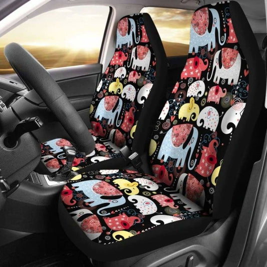 Cute Elephant Car Seat Covers