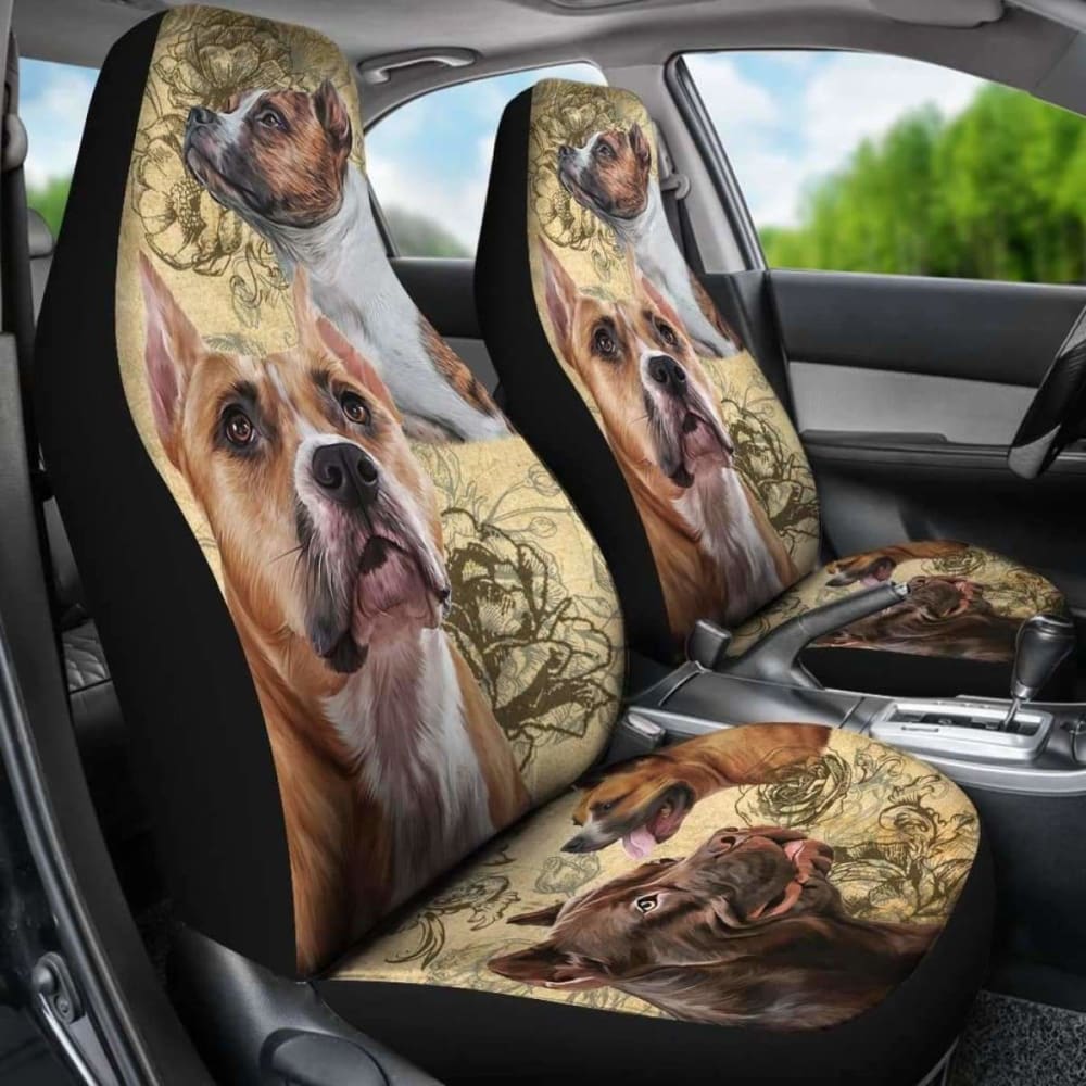 Staffordshire Bull Terrier Car Seat Covers Amazing Gift