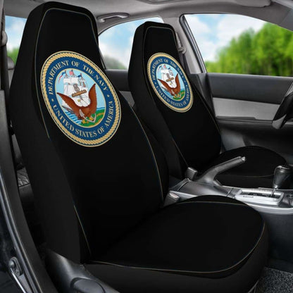 Navy Military Car Seat Covers Set Of
