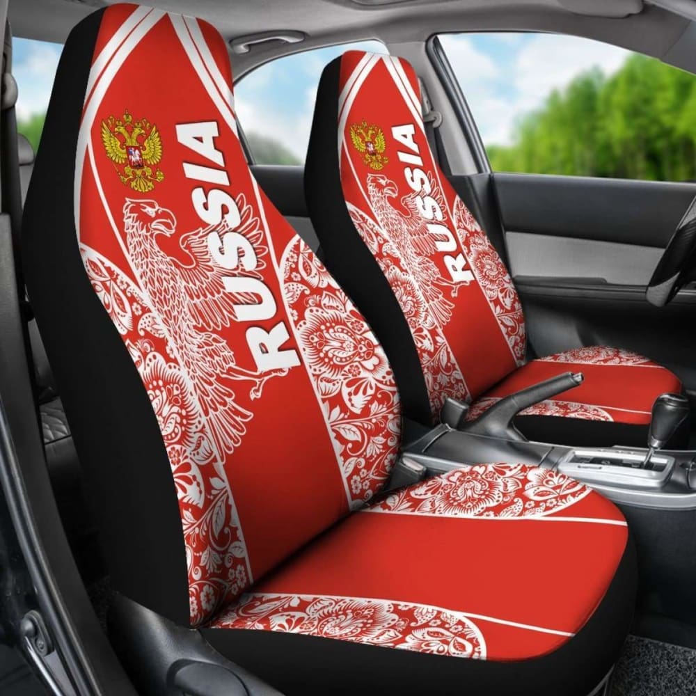 Russia Car Seat Covers - The White Eagle -