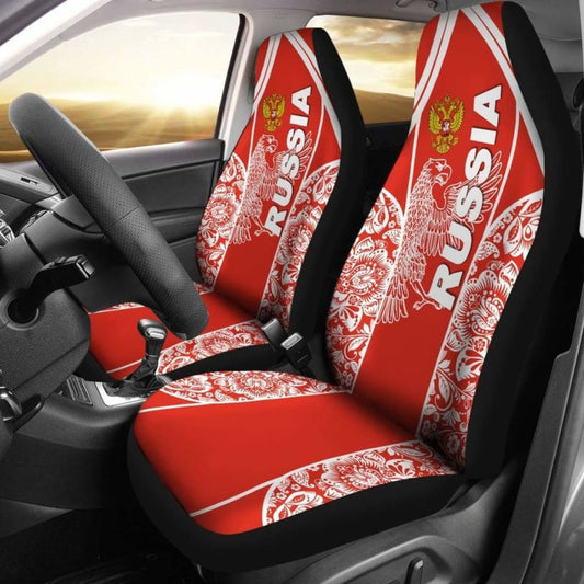 Russia Car Seat Covers - The White Eagle -