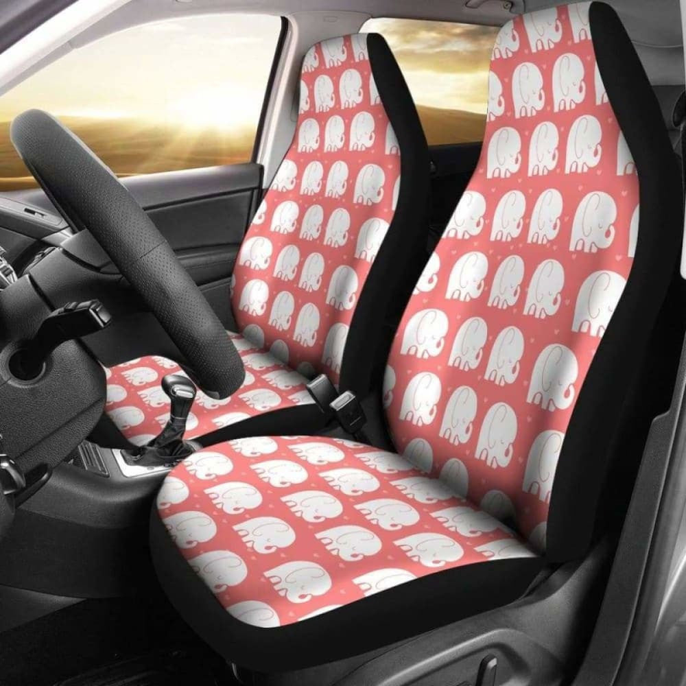 Cute Elephant Car Seat Covers