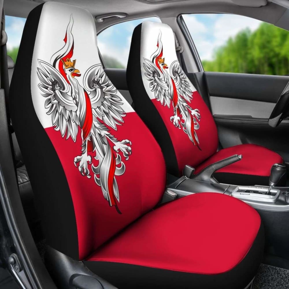 Poland Car Seat Covers Polish Eagle