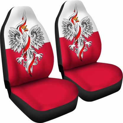 Poland Car Seat Covers Polish Eagle