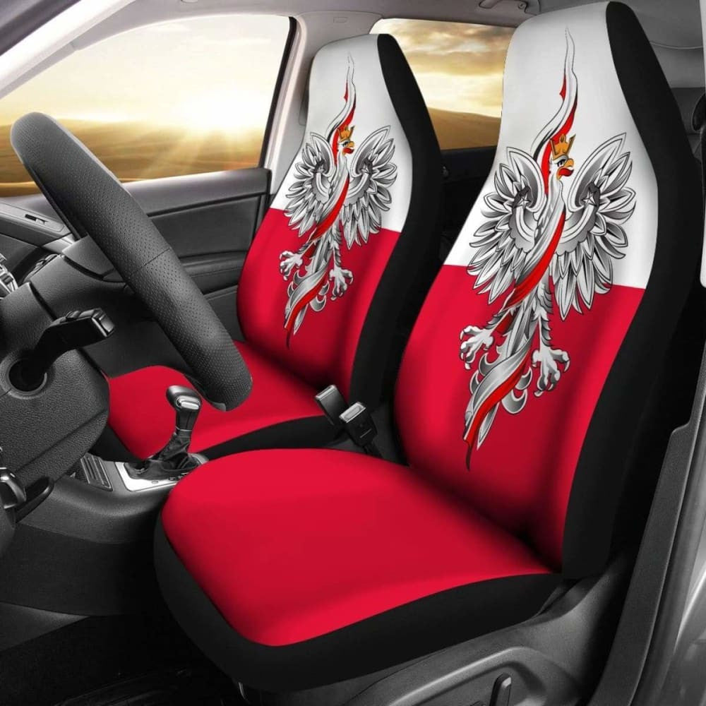 Poland Car Seat Covers Polish Eagle