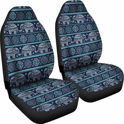 Yoga The Elephants Car Seat Cover