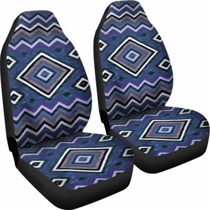 Blue Aztec Car Seat Covers