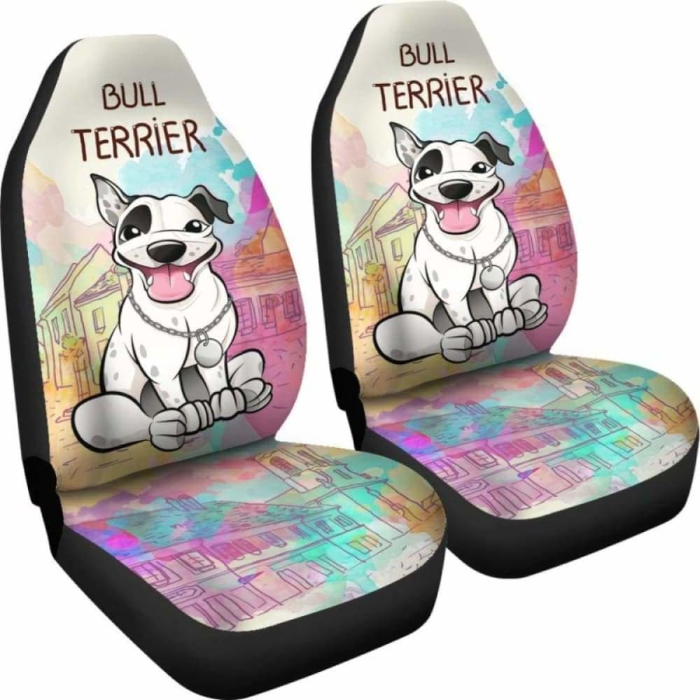 Bull Terrier Car Seat Covers
