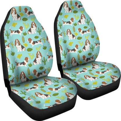 Cute Basset Hound Dog Car Seat Covers Amazing Gift Ideas