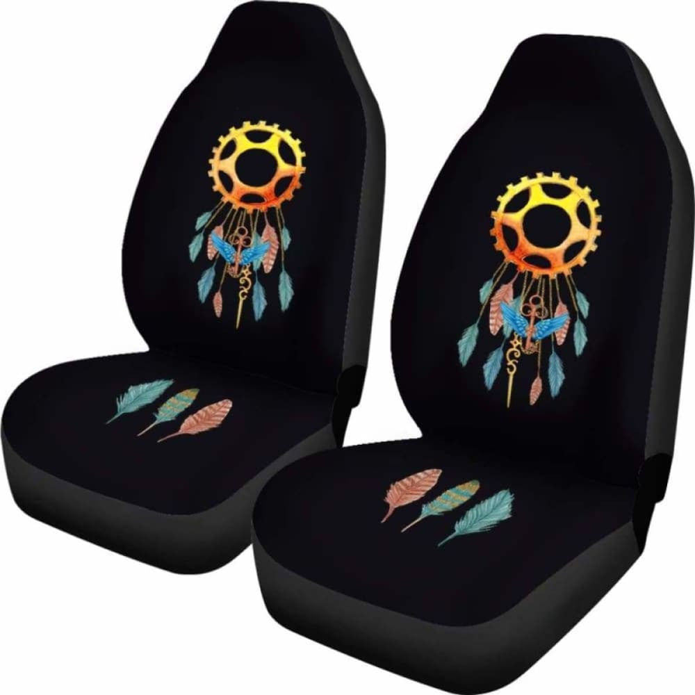 Steampunk Dreamcatcher Car Seat Covers