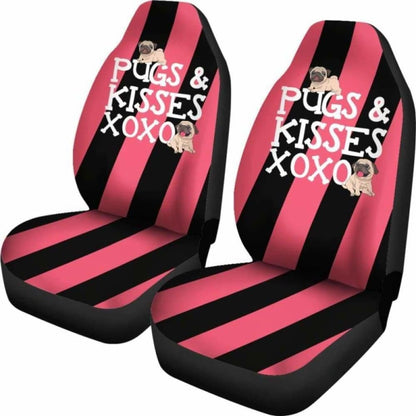 Pugs N Kisses Car Seat Covers