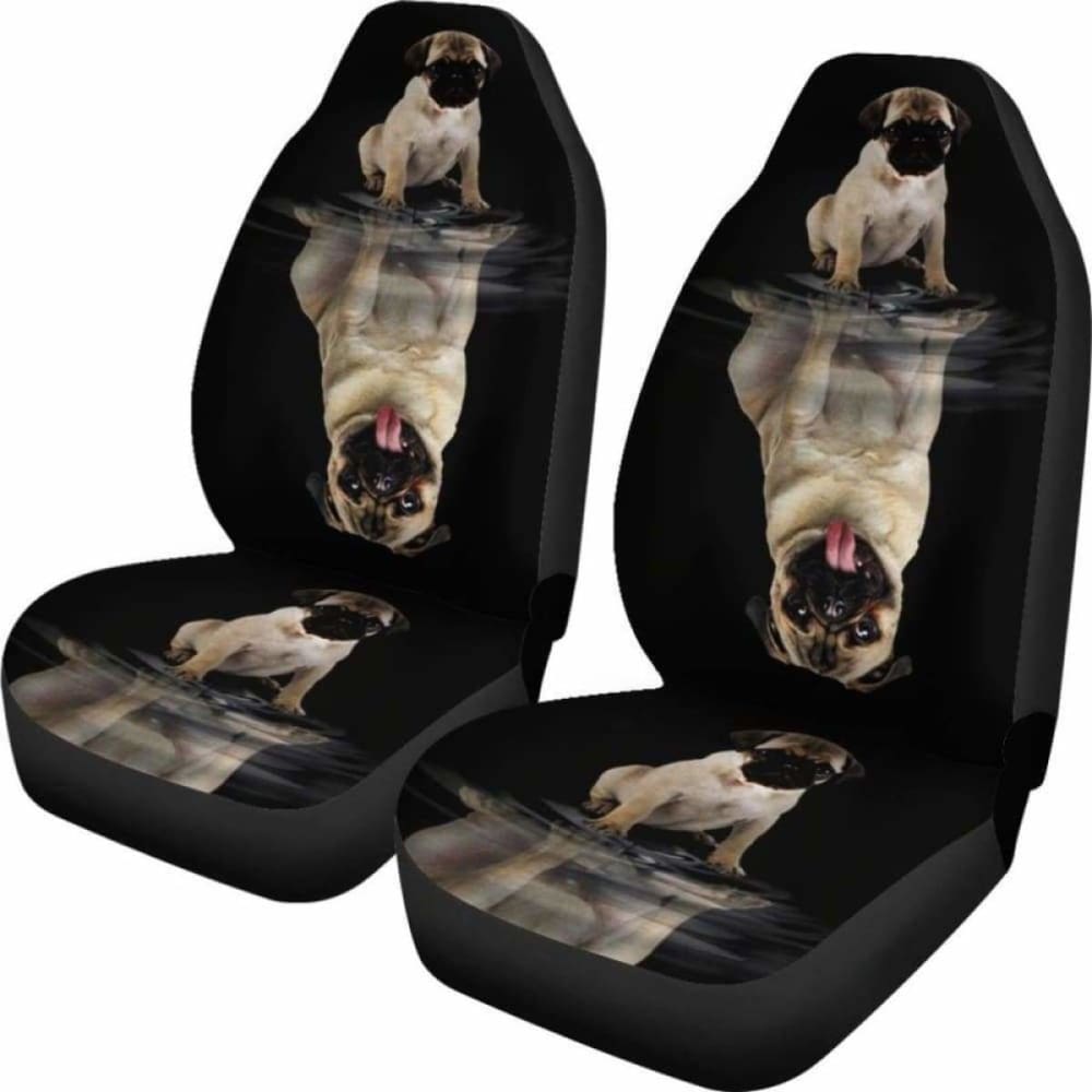 Pug Pets Dogs Animal Car Seat Cover