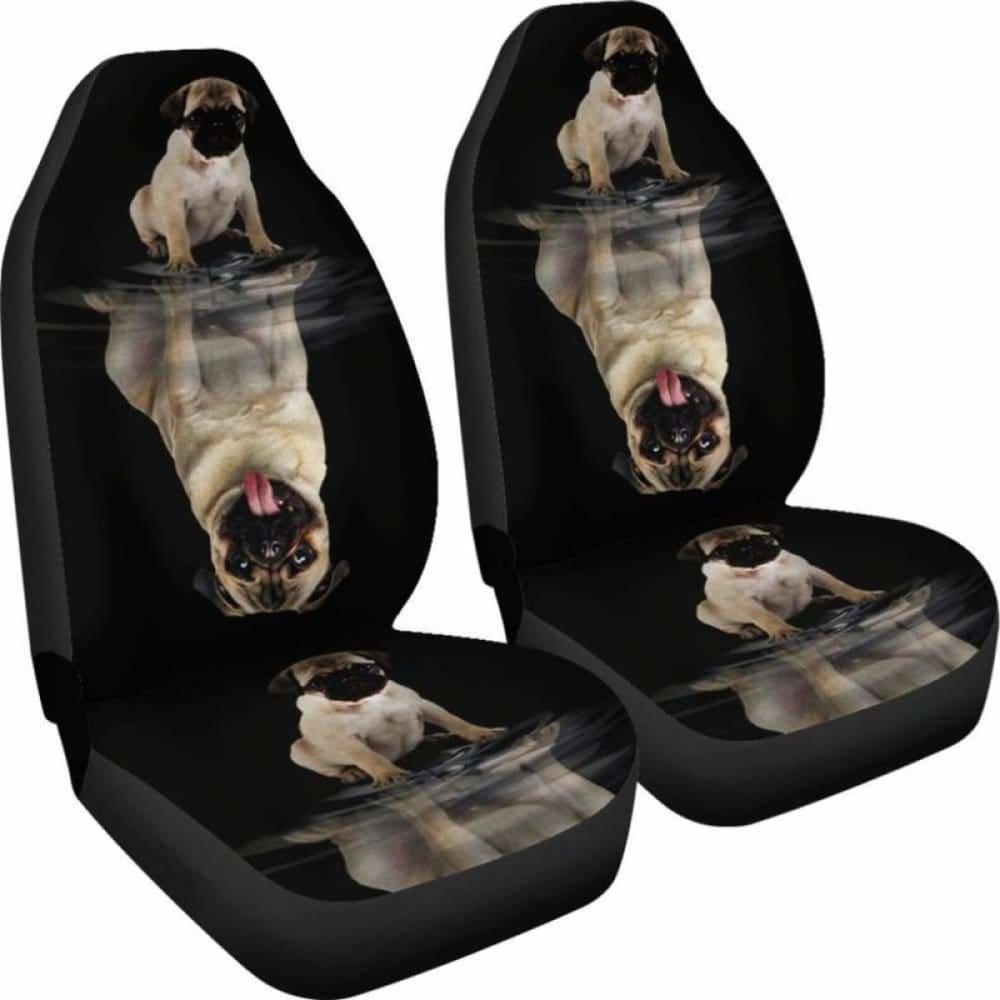 Pug Pets Dogs Animal Car Seat Cover