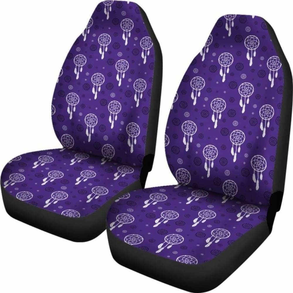 Purple Dreamcatcher Car Seat Covers