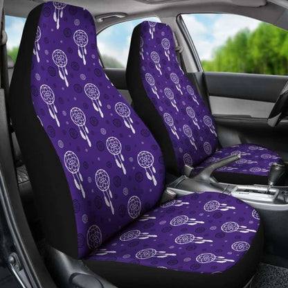 Purple Dreamcatcher Car Seat Covers