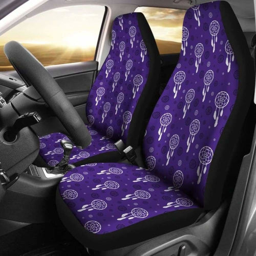 Purple Dreamcatcher Car Seat Covers