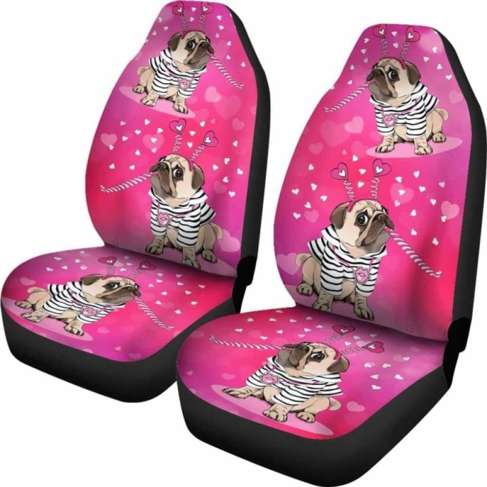 Pug Car Seat Covers