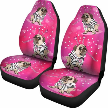 Pug Car Seat Covers