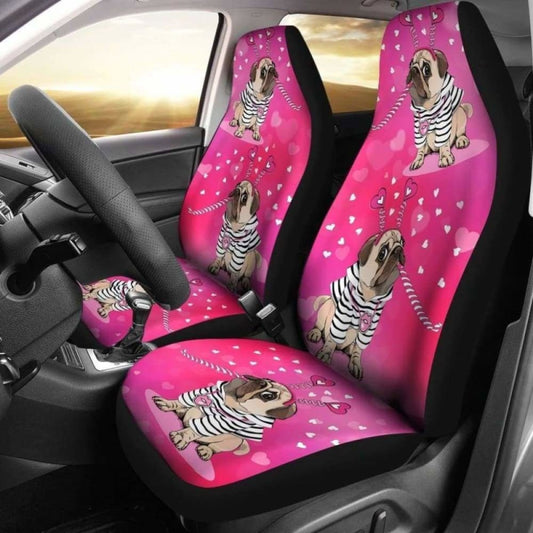 Pug Car Seat Covers