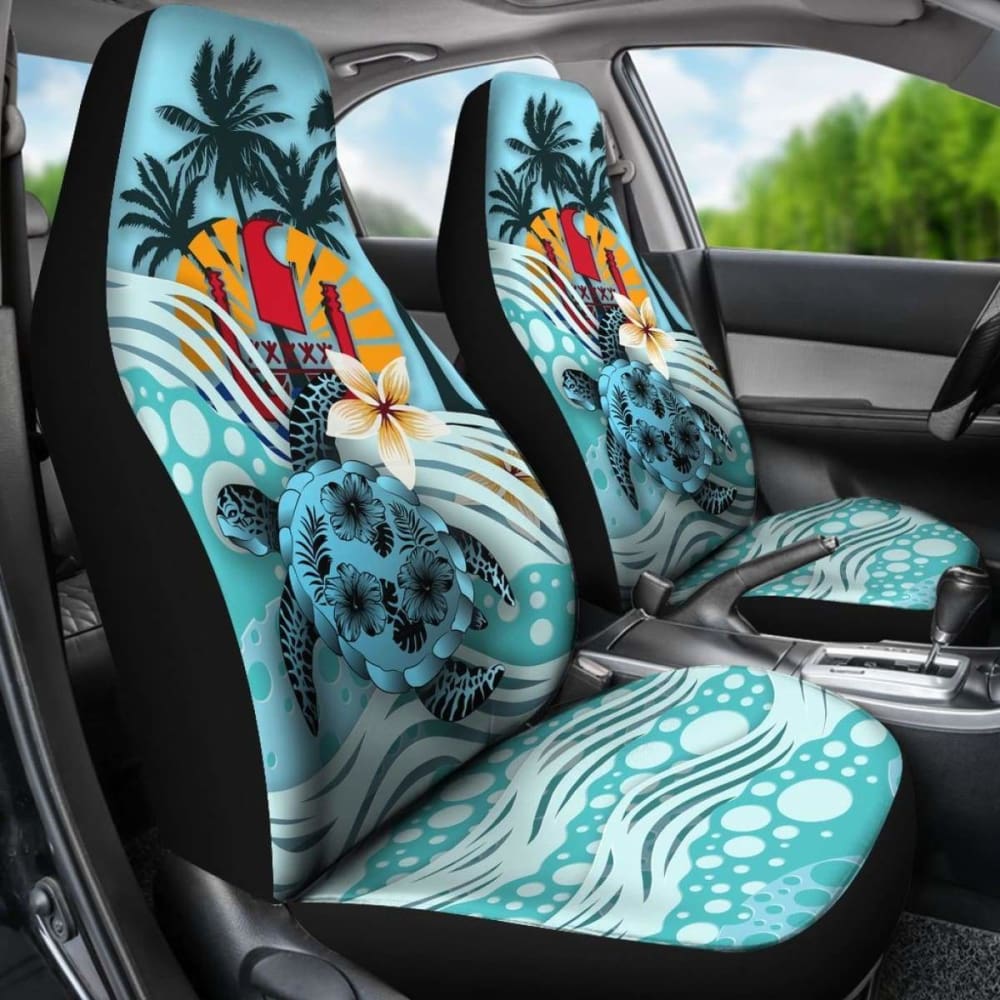 Tahiti Car Seat - Blue Turtle Hibiscus Amazing