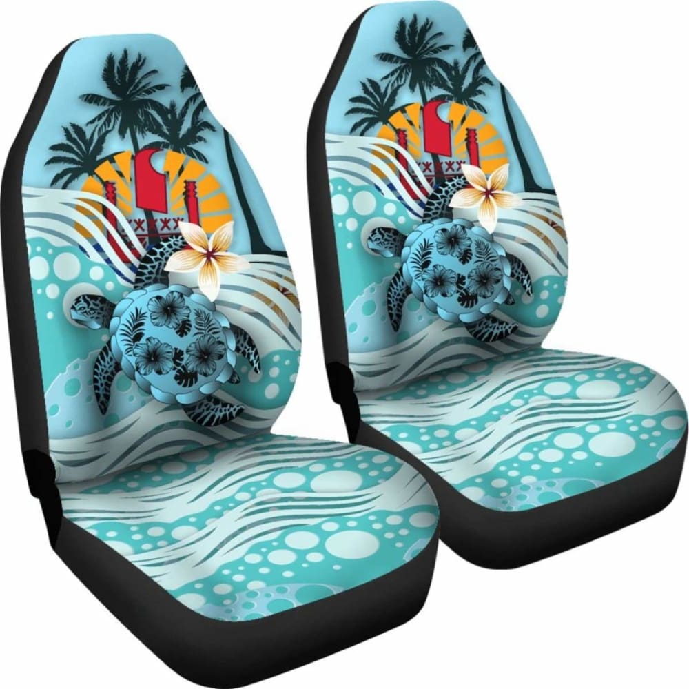 Tahiti Car Seat - Blue Turtle Hibiscus Amazing