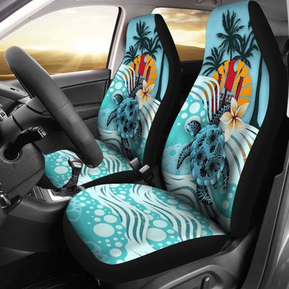 Tahiti Car Seat - Blue Turtle Hibiscus Amazing
