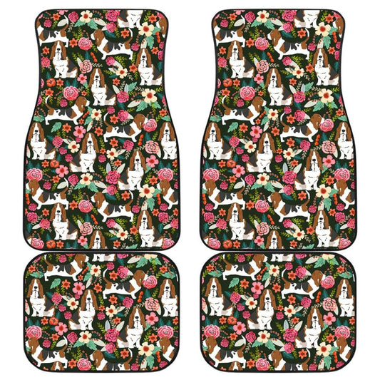 Basset Hound Dog Funny Gift Ideas Car Floor Mats