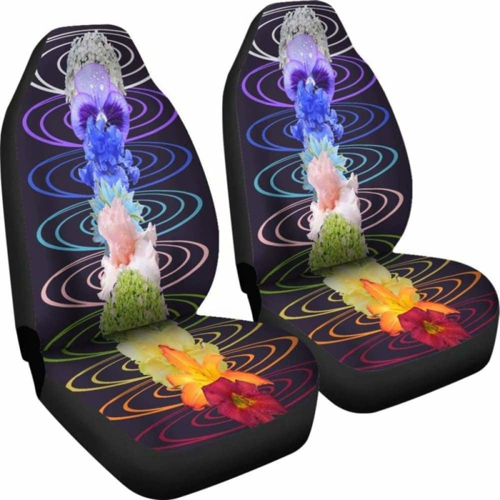 Chakra  Flowers Car Seat Covers | Give Your Car A Makeover!