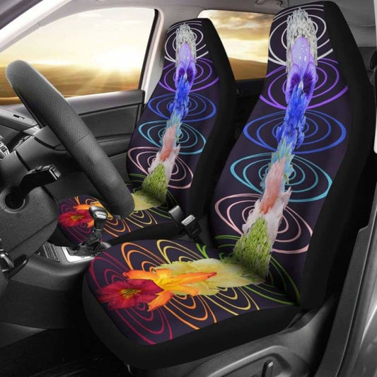Chakra  Flowers Car Seat Covers | Give Your Car A Makeover!
