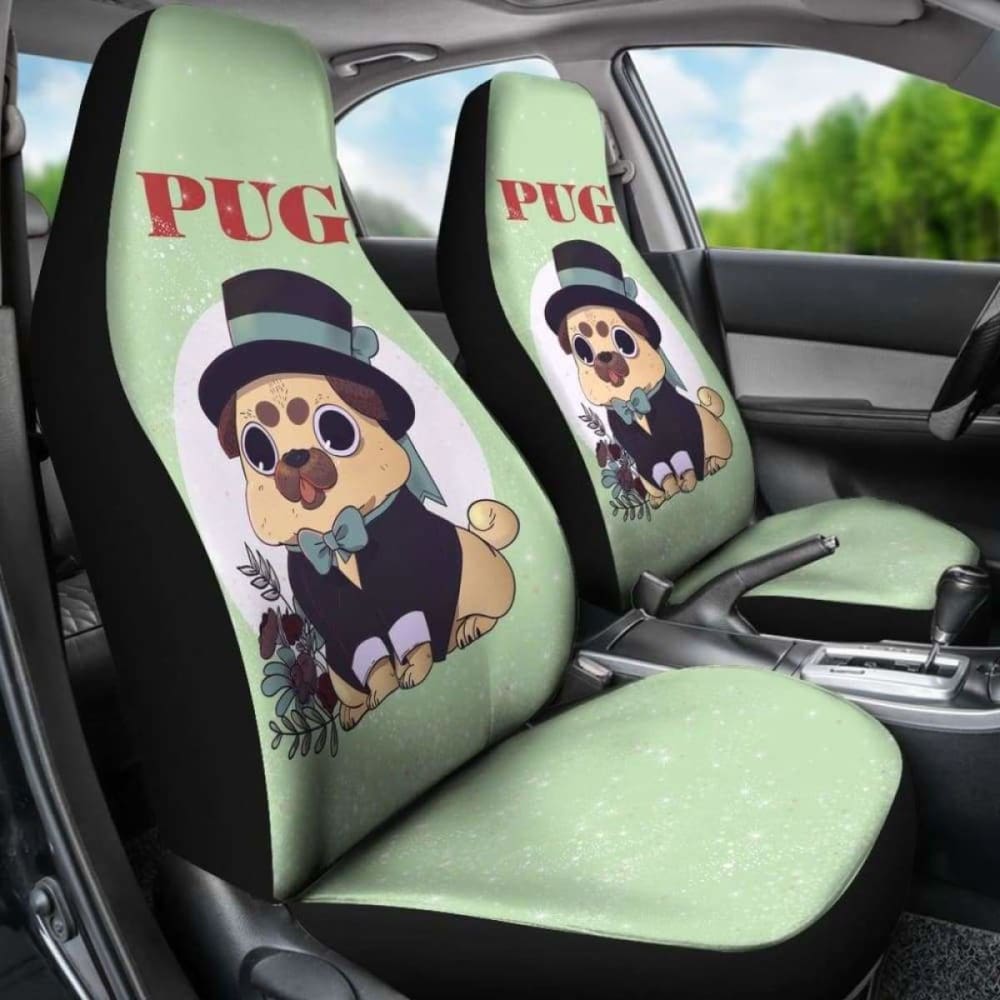 Pug Car Seat Covers