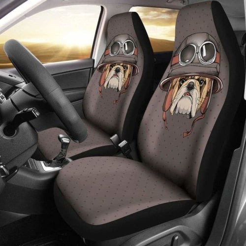 Pug Dog  Car Seat Cover