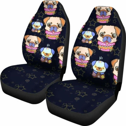Pug Car Seat Covers