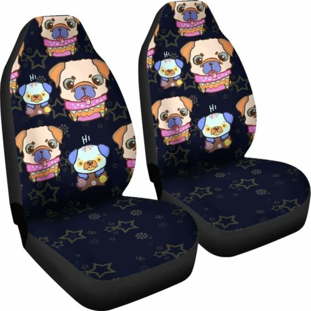 Pug Car Seat Covers