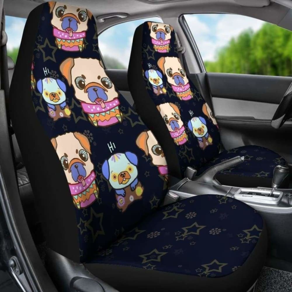 Pug Car Seat Covers