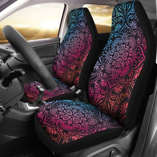Multi-Zen Chakra Car Seat Covers | Give Your Car A Makeover!