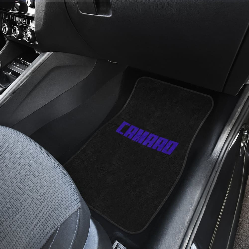 Camaro Blue Letter Floor Mats