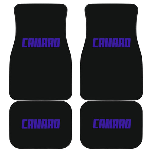 Camaro Blue Letter Floor Mats