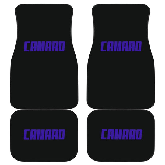 Camaro Blue Letter Floor Mats