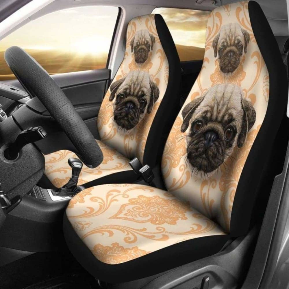 Pug Car Seat Covers