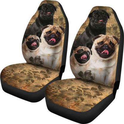 Pug Car Seat Covers
