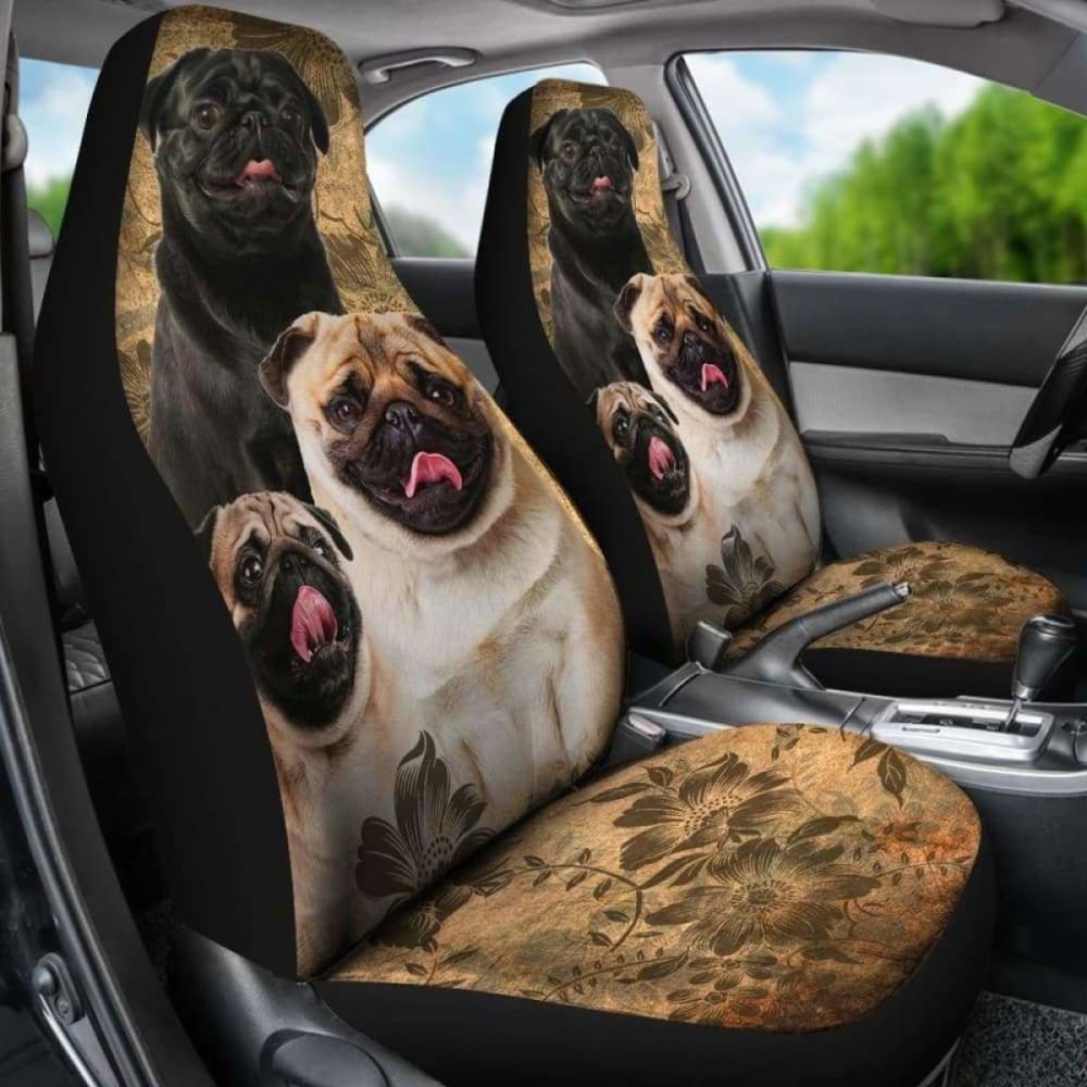 Pug Car Seat Covers
