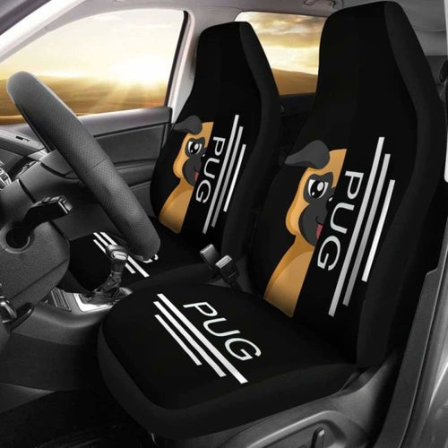 Pug Car Seat Covers