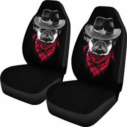 Pugdog Funny Seat Covers