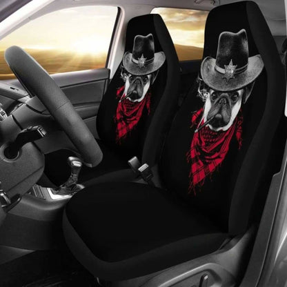 Pugdog Funny Seat Covers