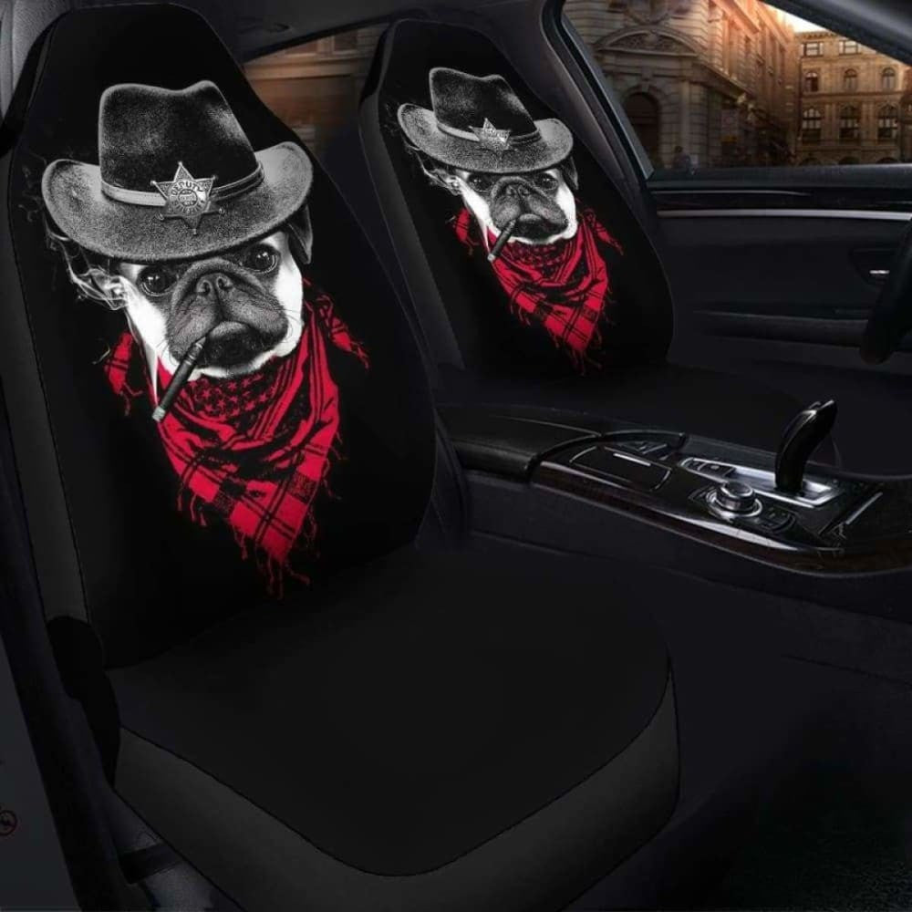 Pugdog Funny Seat Covers