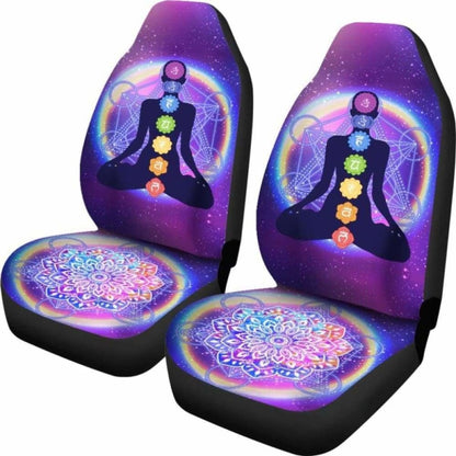 Chakra Mandala Custom Car Seat Covers