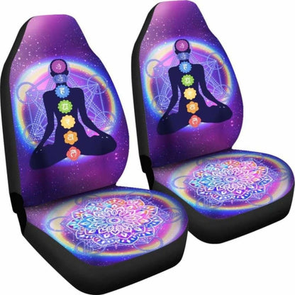 Chakra Mandala Custom Car Seat Covers