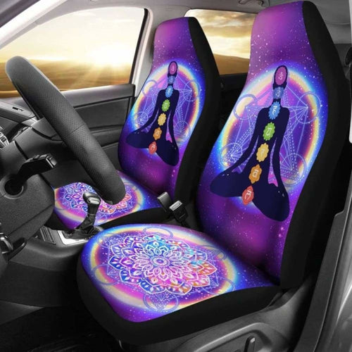 Chakra Mandala Custom Car Seat Covers